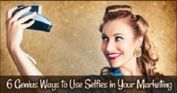 chụp ảnh selfies và marketing