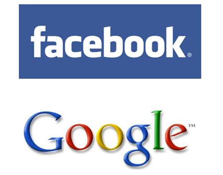 facebook - google