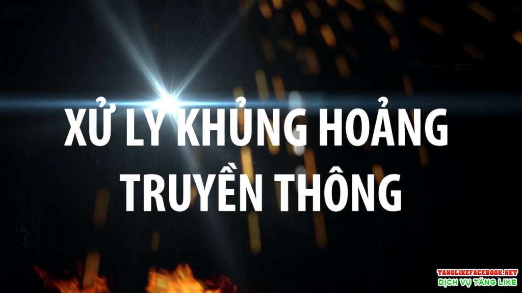 xử lý khủng hoảng truyền thông