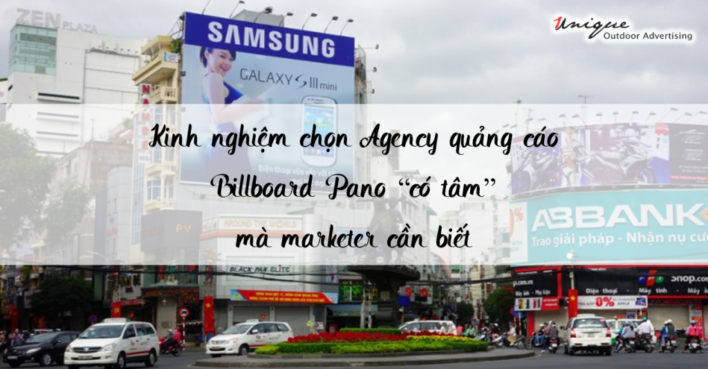 Agency quảng cáo Billboard Pano