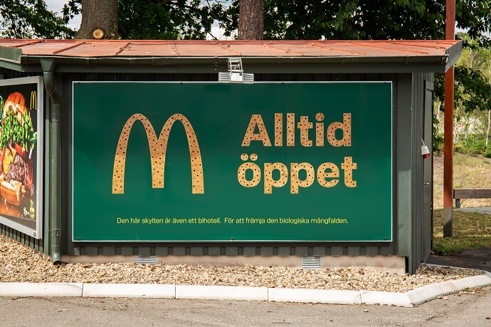 mcdonald's xây khách sạn cho ong