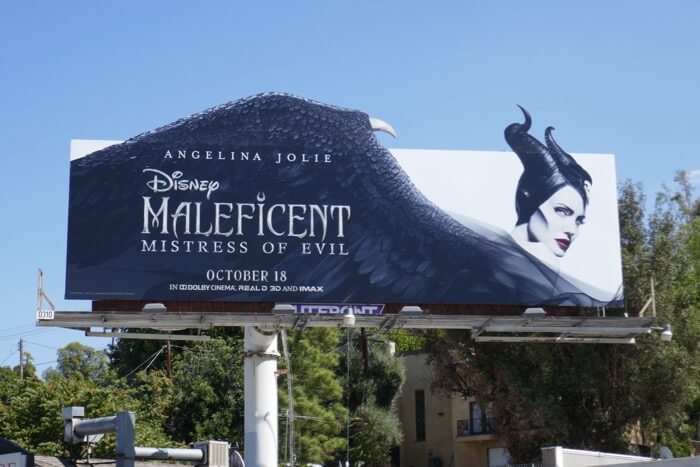 quảng cáo billboard cho phim maleficent