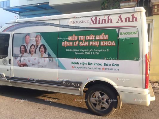 Chiến dịch quảng cáo ngoài trời của bệnh viện đa khoa Bảo Sơn