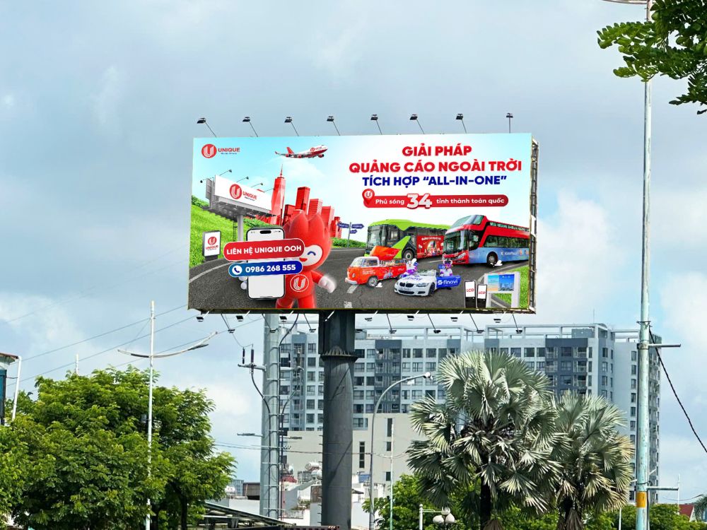 Dịch vụ quảng cáo ngoài trời của Unique OOH